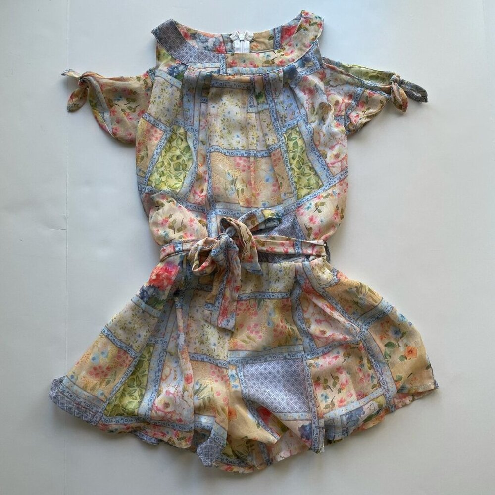 Mayoral Lightweight Floral Romper